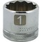 Dynamic 3/8" Drive, 1" SAE Socket, 12 Points D009432 - alternate 1